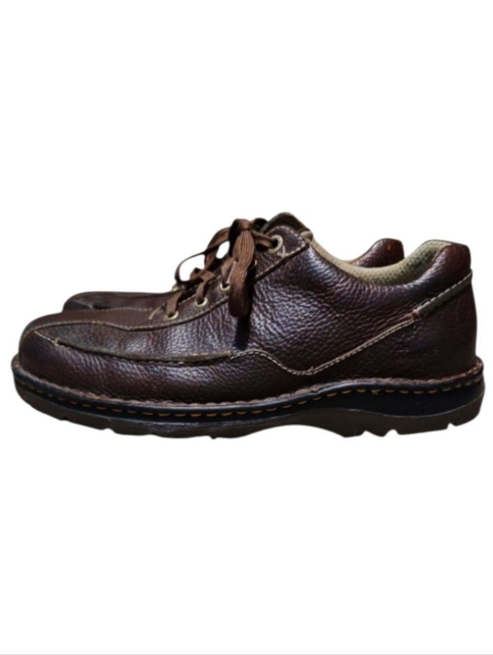 Dr. Martens 11200 Brown Pebble Leather Oxfords